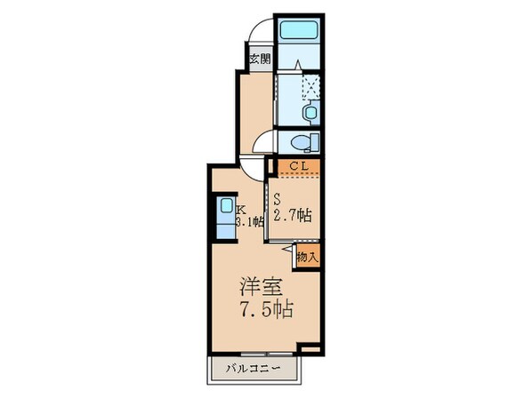 シエロ．ガーデン．ツダＣの物件間取画像